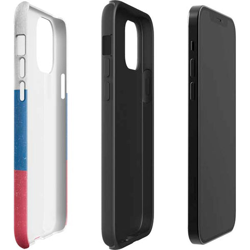 Slovakia Flag Distressed iPhone 12 Mini Impact Case